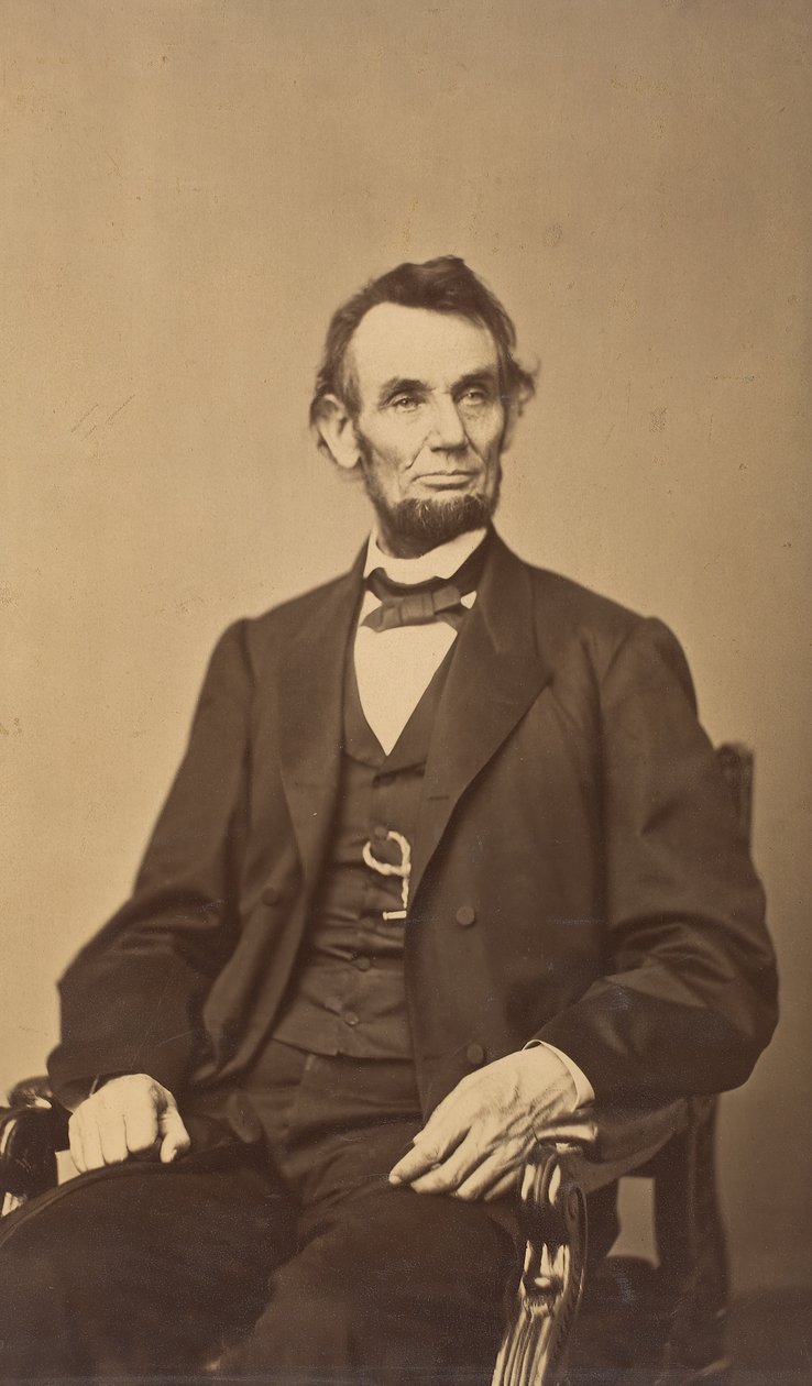 Abraham Lincoln, 9 lutego 1864 r. autorstwa Anthony Berger