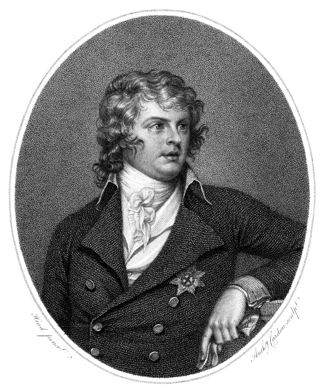 Książę August Fryderyk, 1801 autorstwa Anthony Cardon