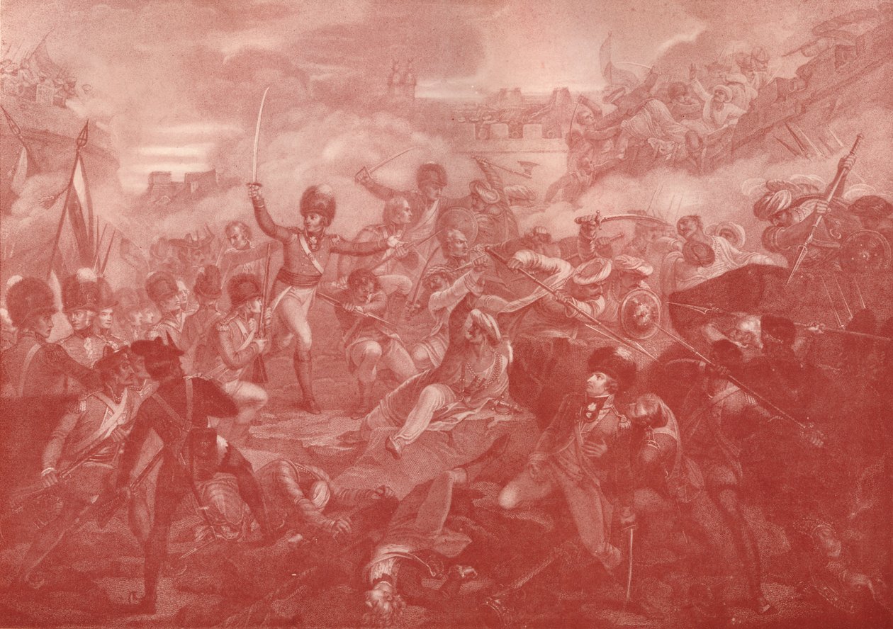 Napaść i zdobycie Seringapatam, 1801 1909 autorstwa Anthony Cardon
