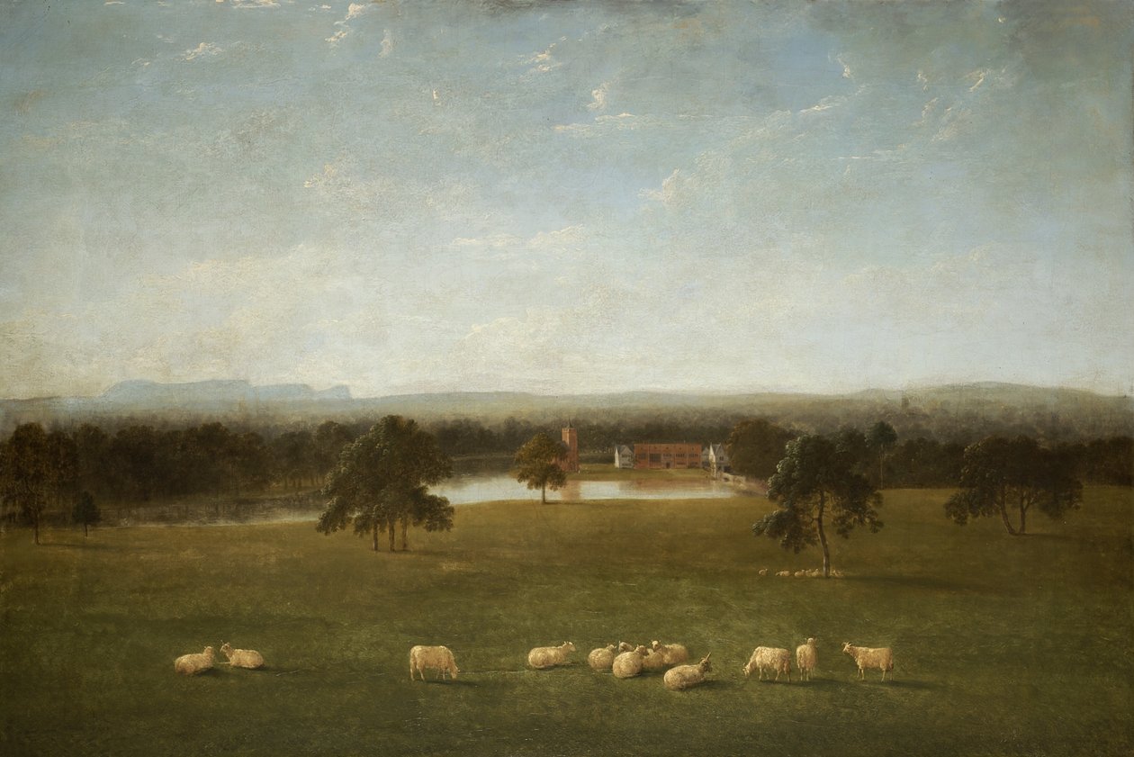Tabley: Stara Sala z Parku autorstwa Anthony Devis