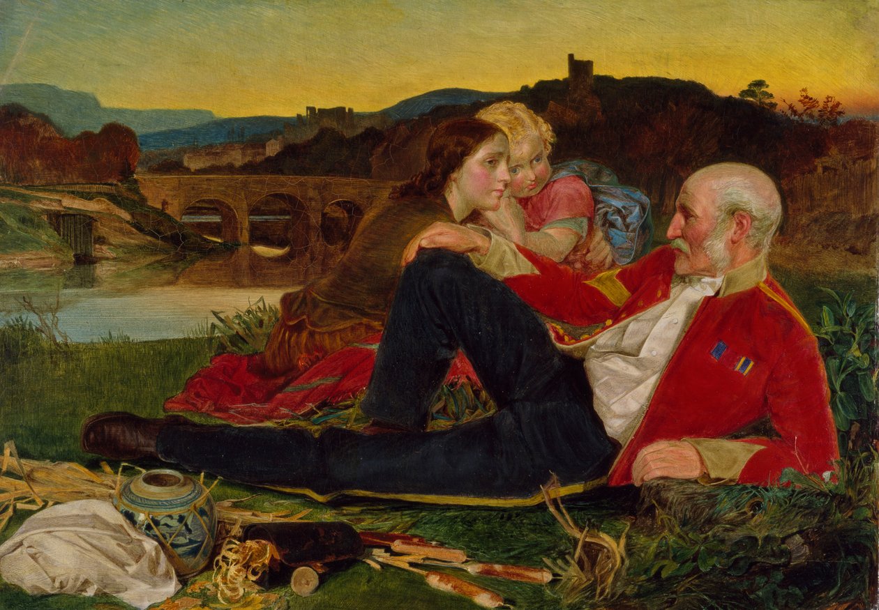Jesień, ok. 1860-62 autorstwa Anthony Frederick Augustus Sandys