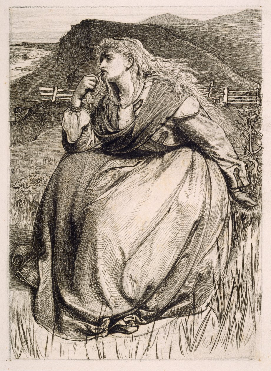 Projekt dla „Jeśli”, 1866 autorstwa Anthony Frederick Augustus Sandys