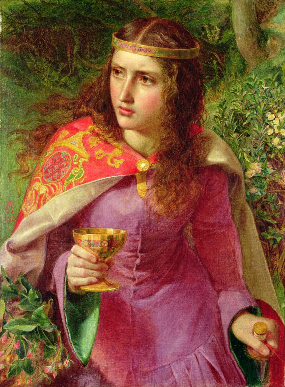 Królowa Eleonora, żona króla Henryka II autorstwa Anthony Frederick Augustus Sandys