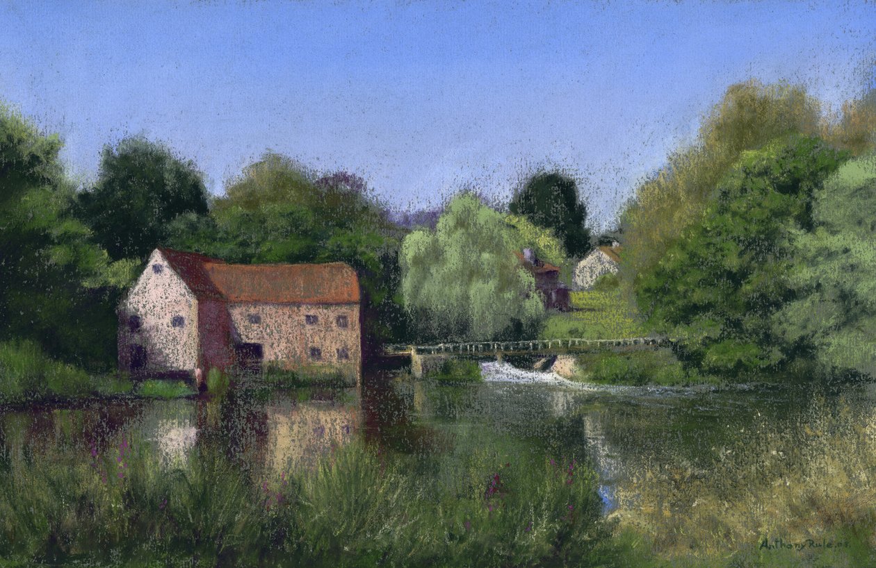Mill on the Stour II, 2008 autorstwa Anthony Rule