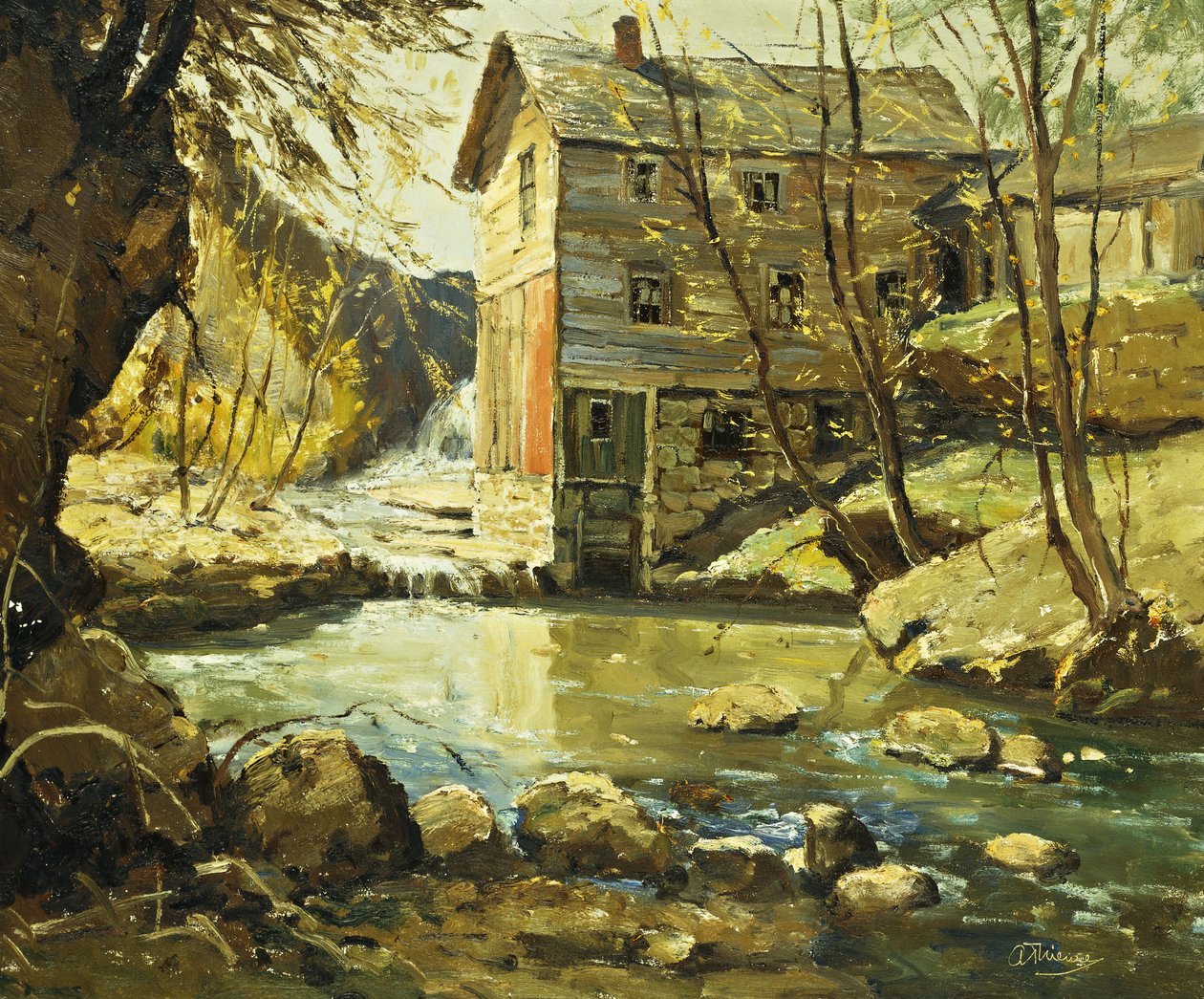 Młyn autorstwa Anthony Thieme