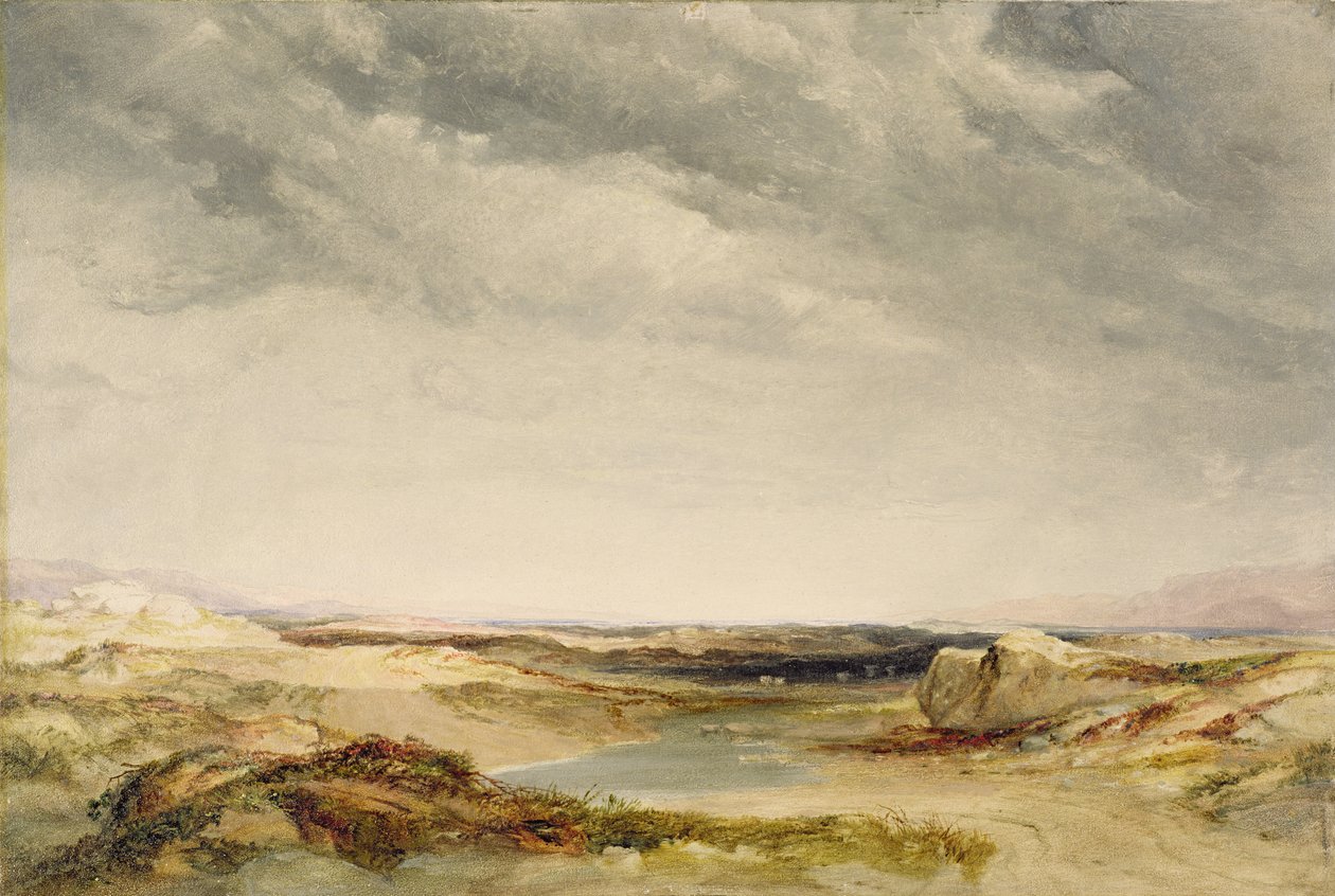 Wrzosowisko blisko wybrzeża autorstwa Anthony Vandyke Copley Fielding