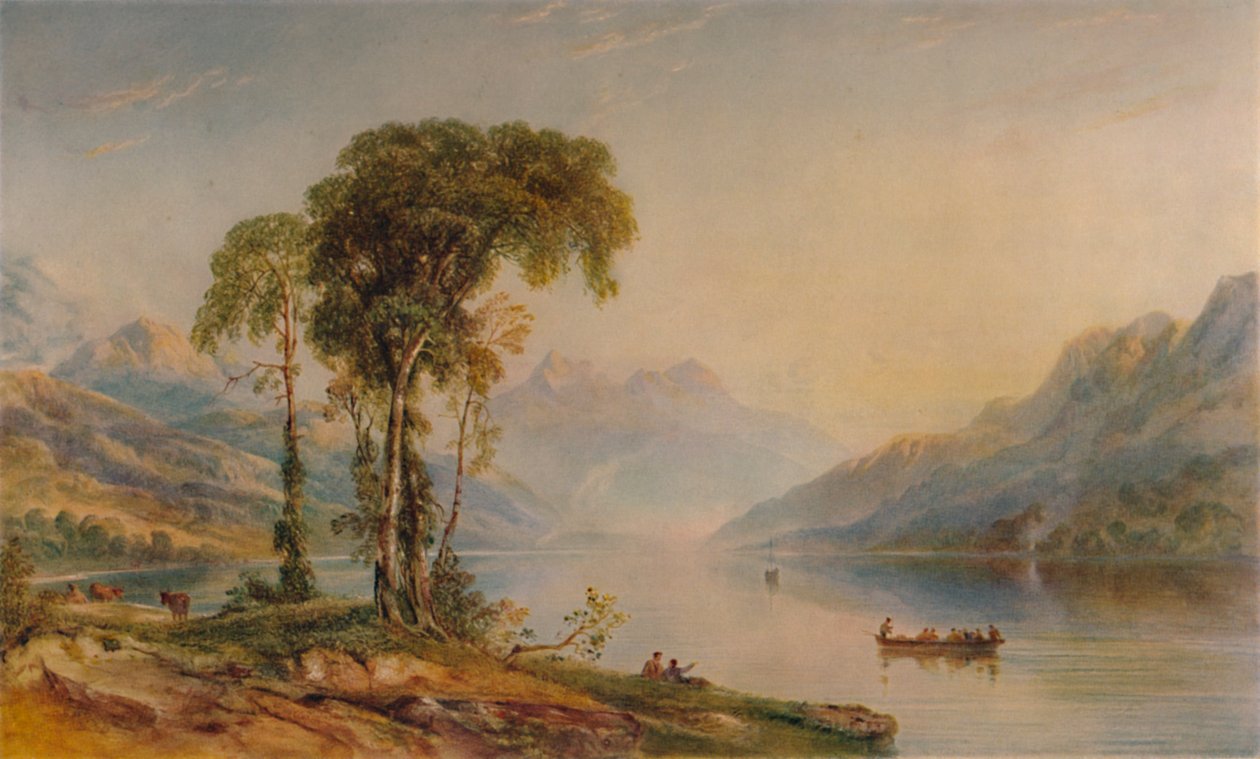 Ben Venue z Loch Achray, 1840, 1935 autorstwa Anthony Vandyke Copley Fielding