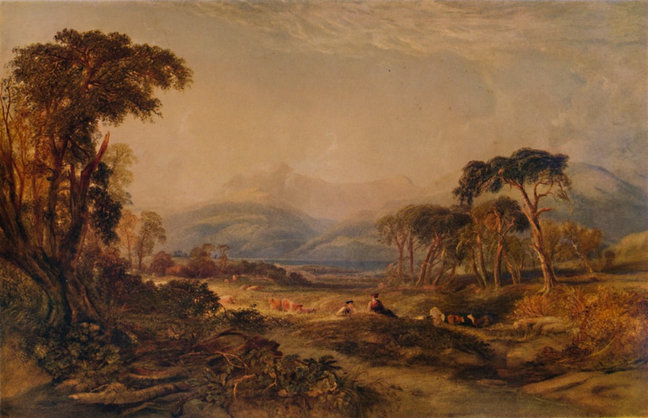Loch Awe, 1850, 1935 autorstwa Anthony Vandyke Copley Fielding