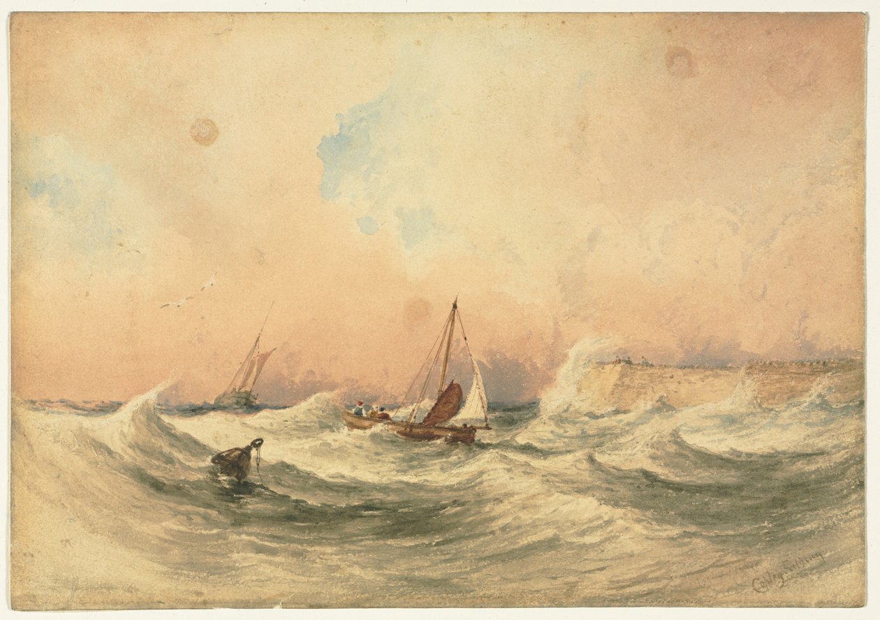 Morski autorstwa Anthony Vandyke Copley Fielding