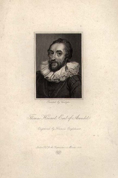 Thomas Howard, hrabia Arundel (1585-1646), ryty przez Francisa Engleheart autorstwa Anthony van (after) Dyck