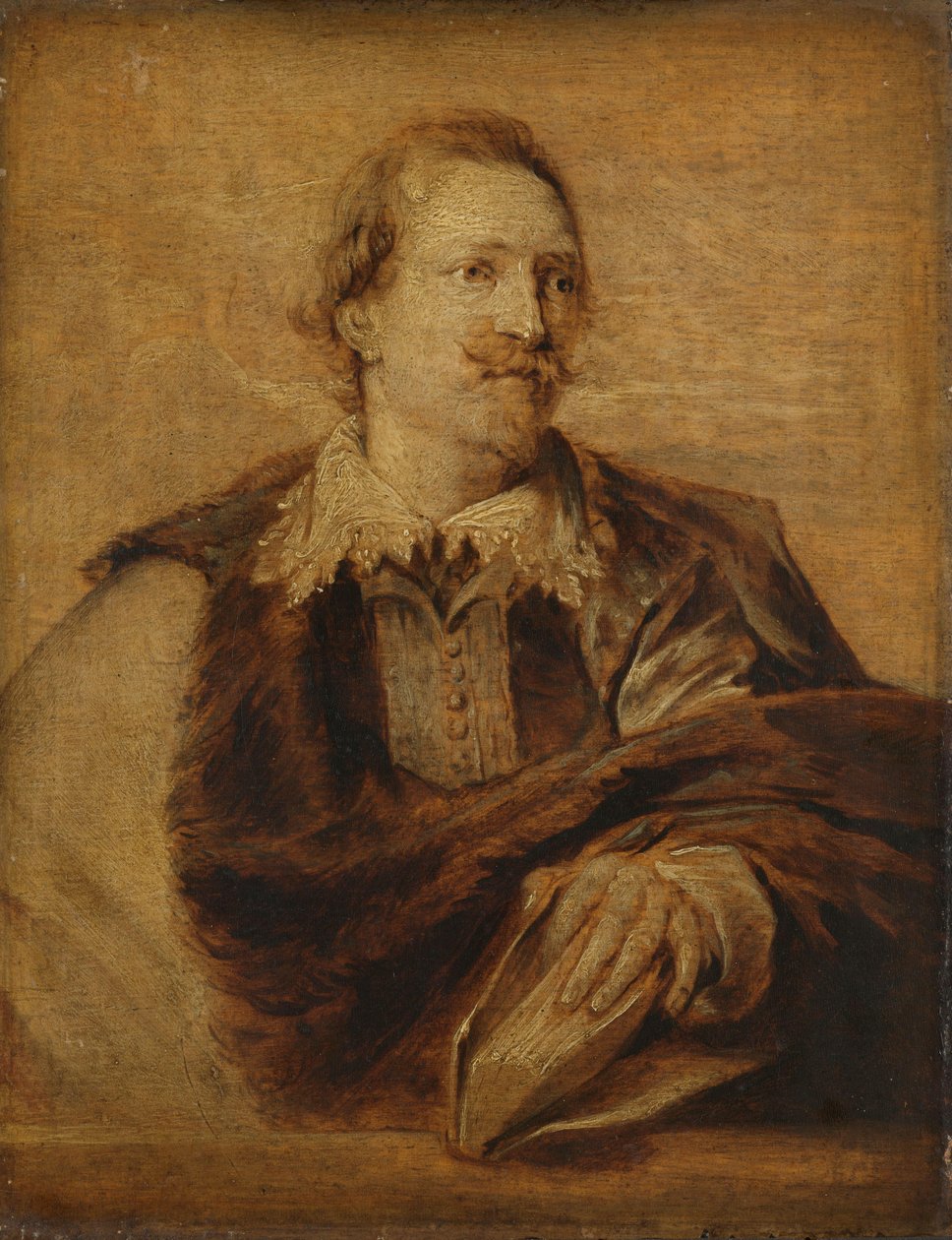 Portret Jana Gaspara Gevaertsa (1593-1666) autorstwa Anthony van Dyck (after)