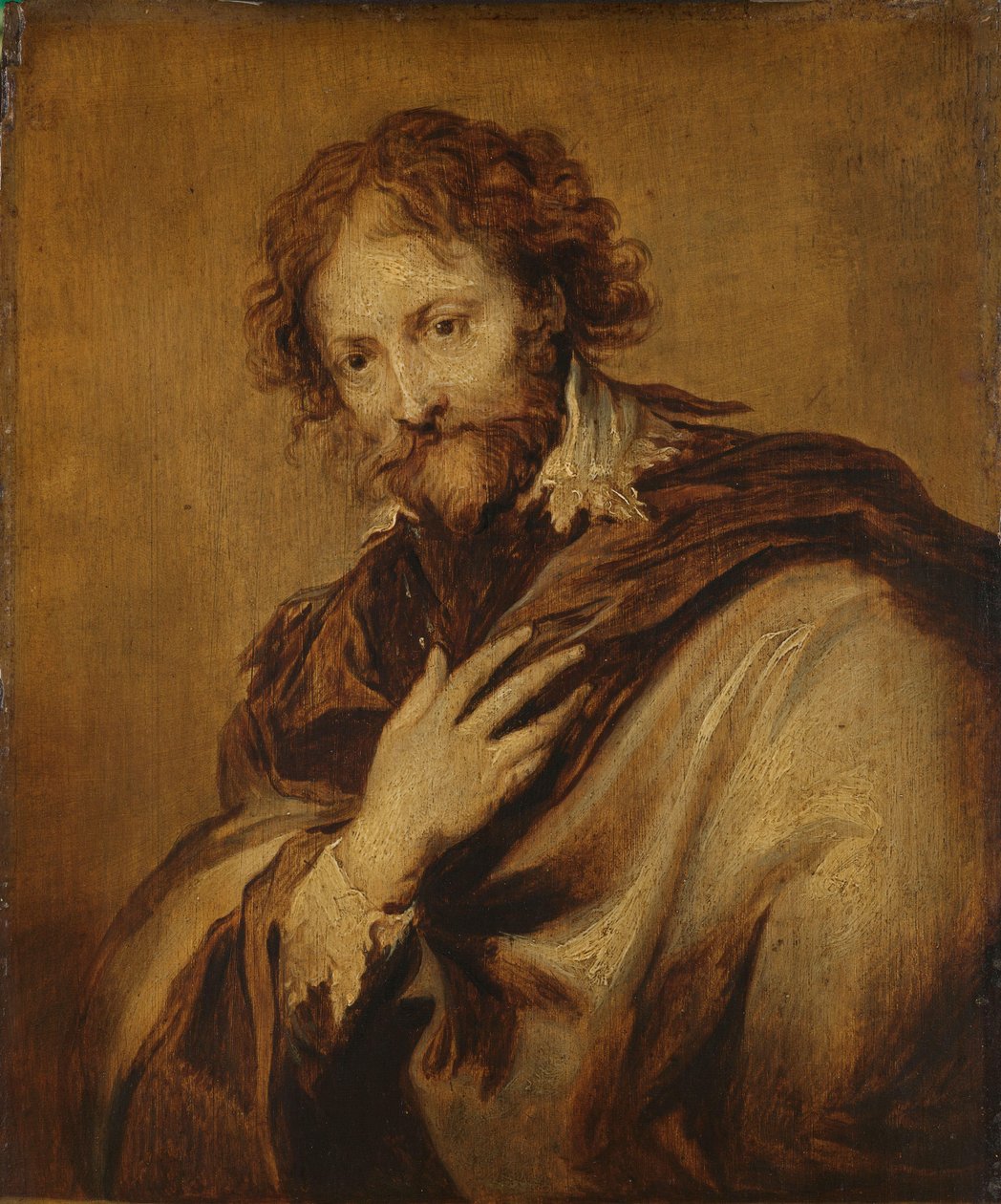 Portret Petera Paula Rubensa (1577-1640) autorstwa Anthony van Dyck (after)