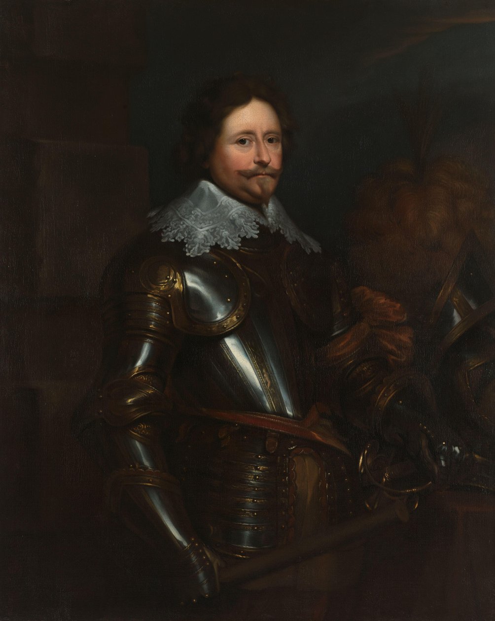 Portret właściciela stadniny Frederika Hendrika (1584-1647), księcia Orange autorstwa Anthony van Dyck (after)
