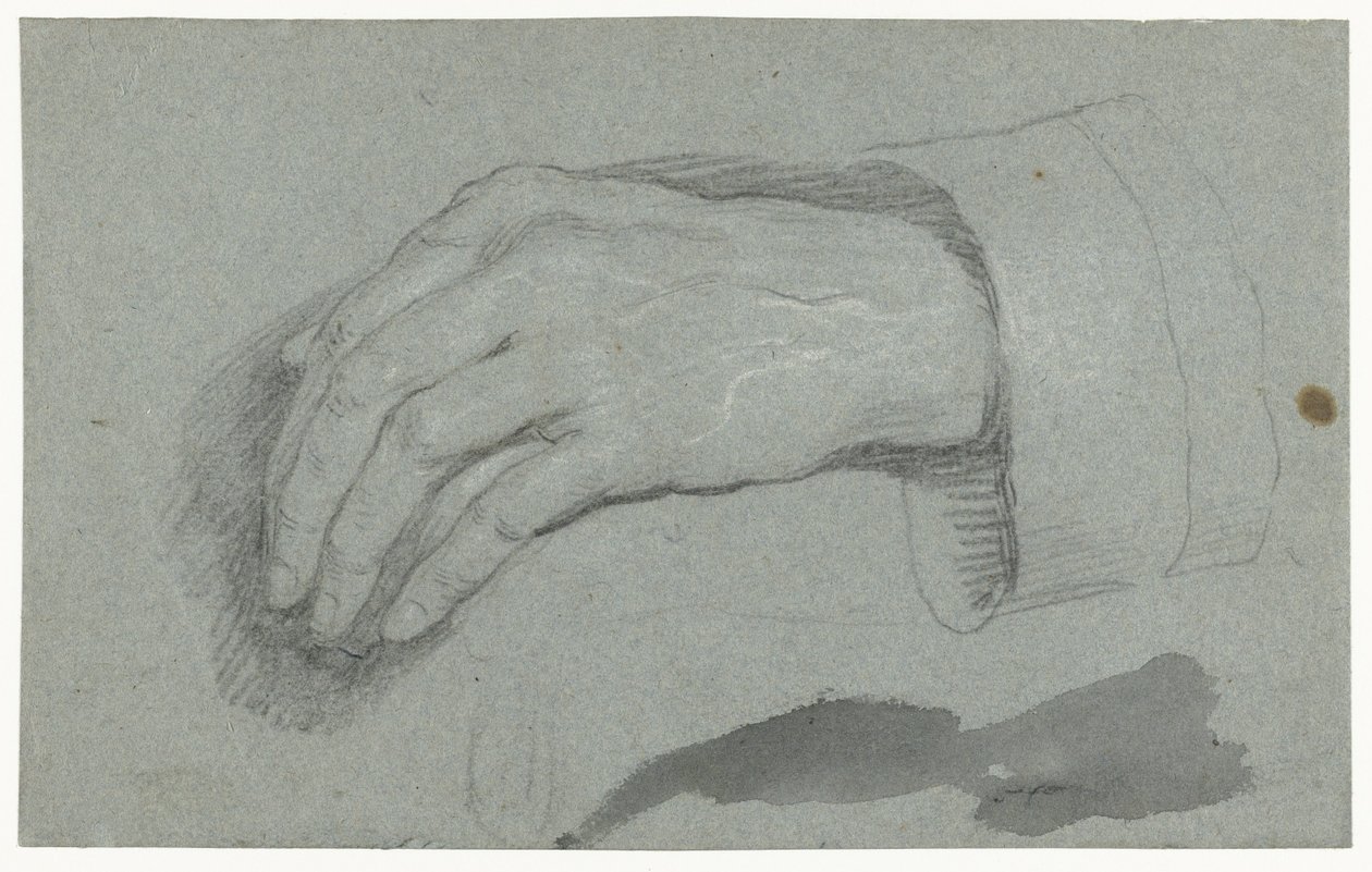 Lewa ręka i mankiet autorstwa Anthony van Dyck (possibly)