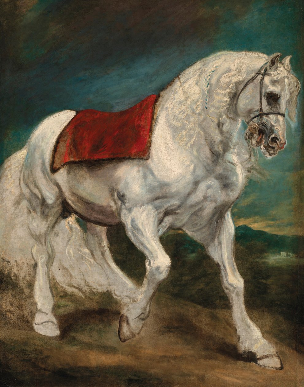 Koń andaluzyjski autorstwa Anthony van Dyck