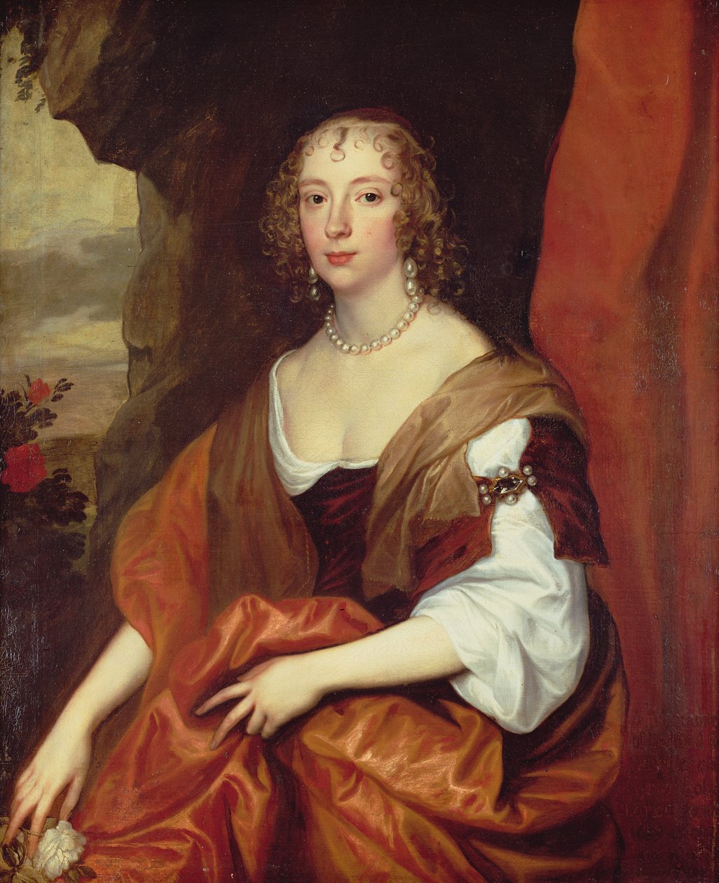 Anne Carr, hrabina Bedford, lat 22, autorstwa Anthony van Dyck
