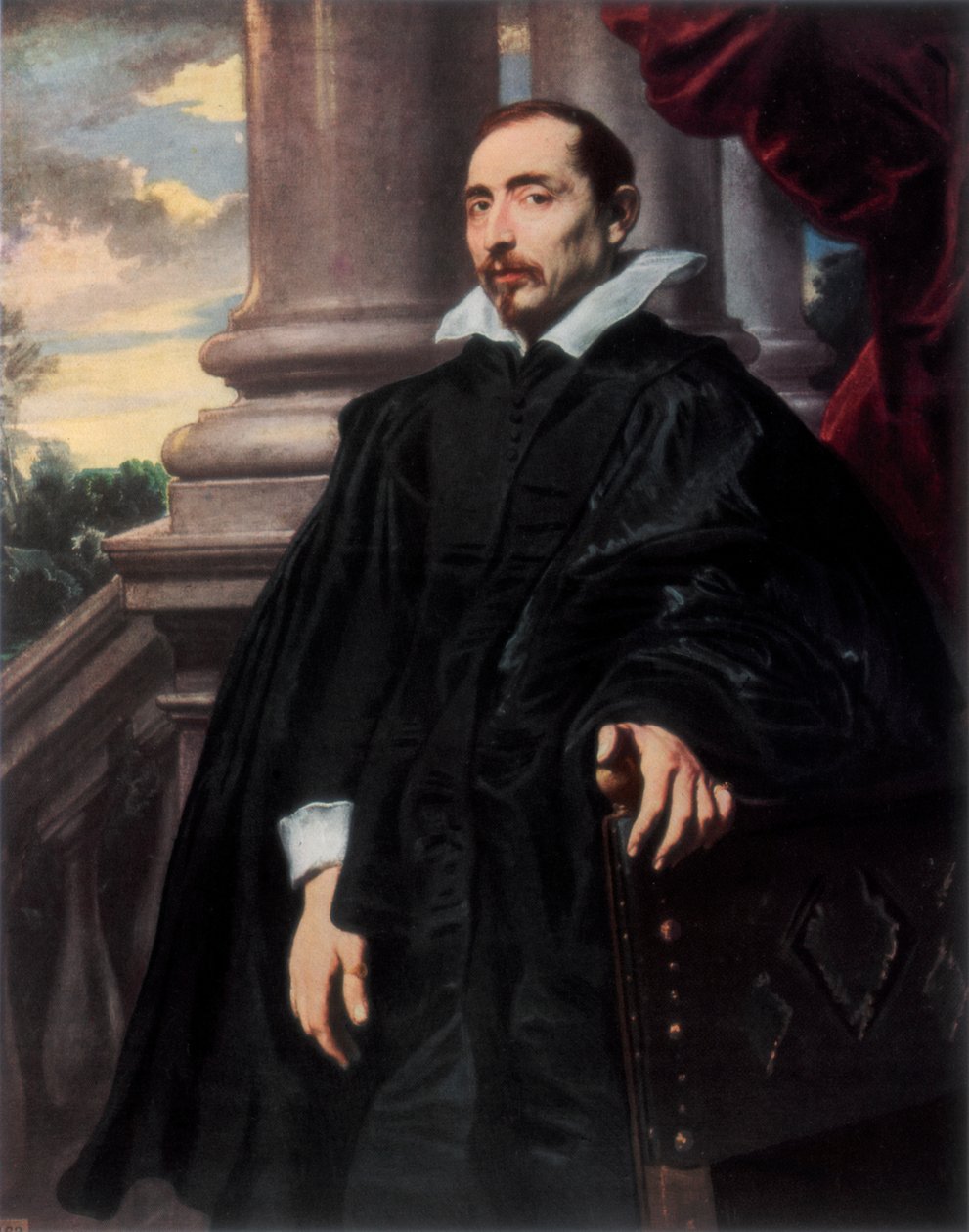Antoine Triest, biskup Gandawy, 1927 autorstwa Anthony van Dyck