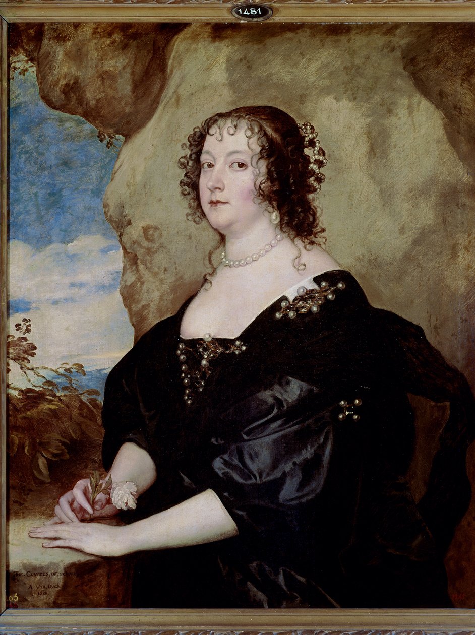 Beatriz van Hemmema, hrabina Oksfordu, ok. 1638 (olej na płótnie) autorstwa Anthony van Dyck