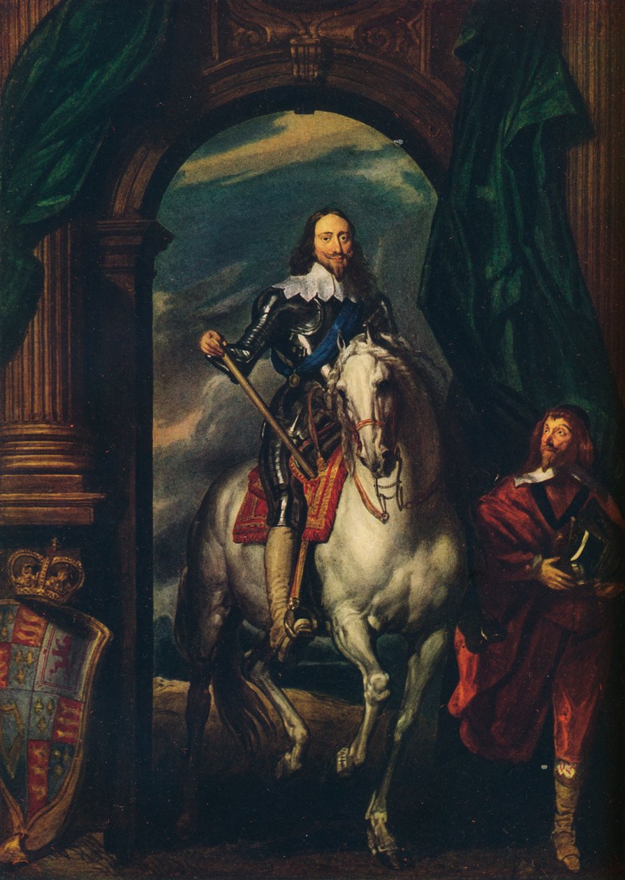 Karol I 1600-1649 z Panem de St Antoine, 1633, 1913 autorstwa Anthony van Dyck