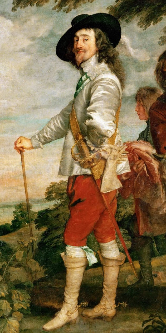 Karol I na polowaniu autorstwa Anthony van Dyck