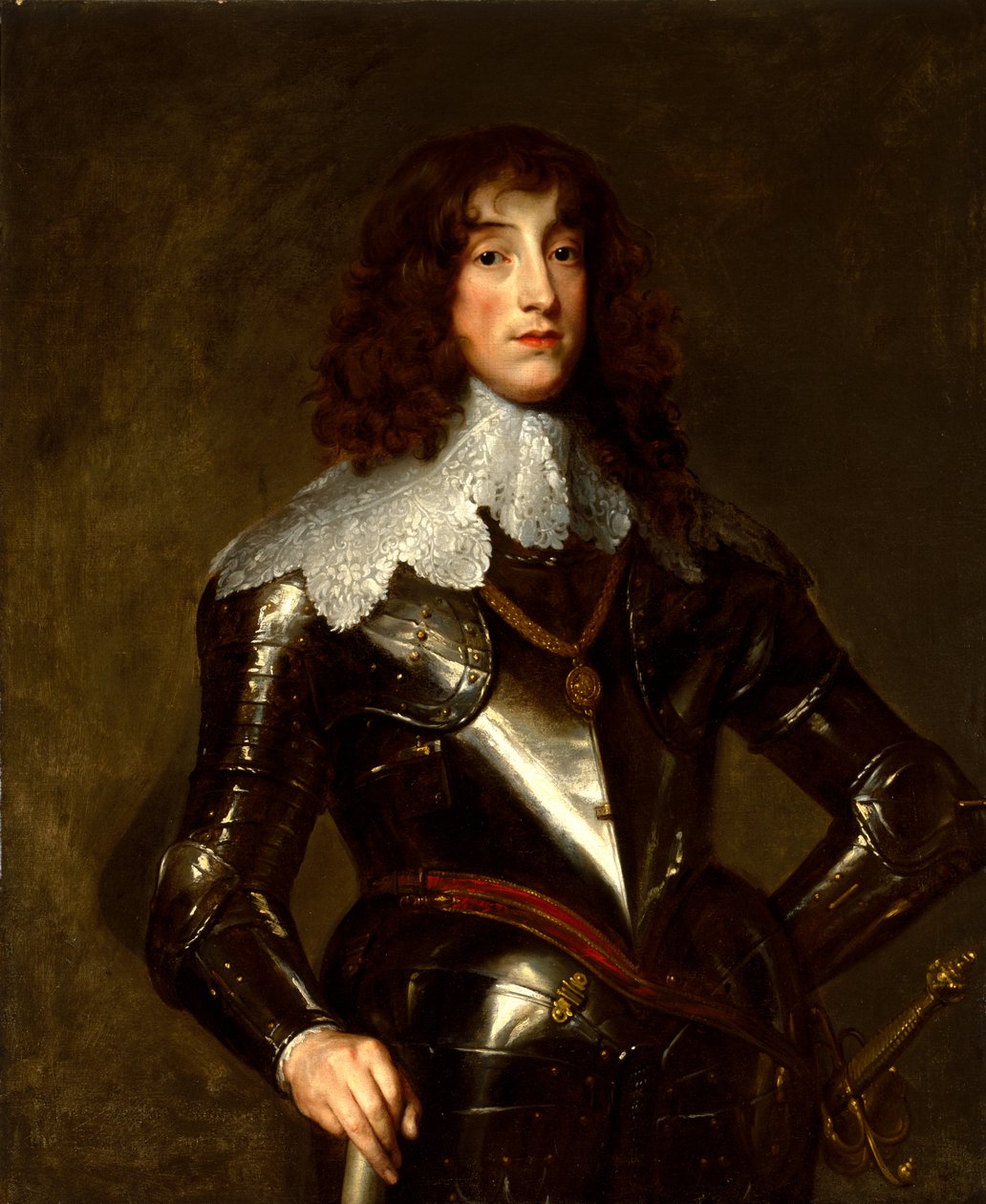Karol Ludwik, elektor Palatynatu, 1637 r. autorstwa Anthony van Dyck