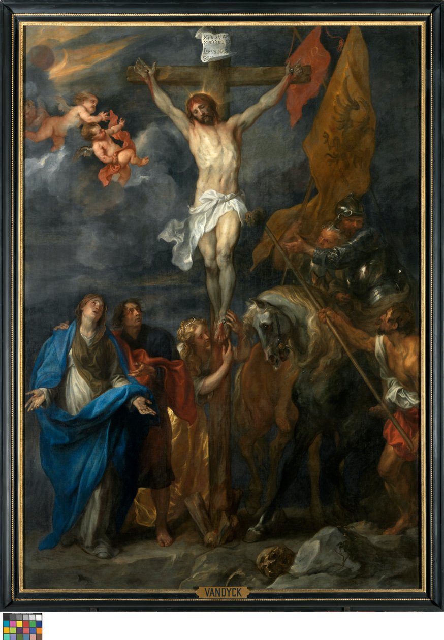 Chrystus na krzyżu lub Chrystus z gąbką autorstwa Anthony van Dyck