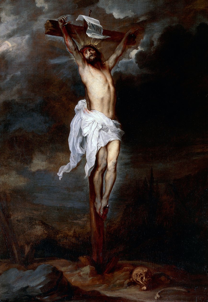 Ukrzyżowanie, ok. 1621-1625, Anton van Dyck (1599-1641), olej na płótnie autorstwa Anthony van Dyck