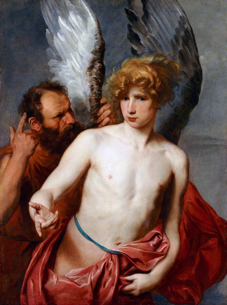 "Dedale i Icarus" Obraz Sir Anthony