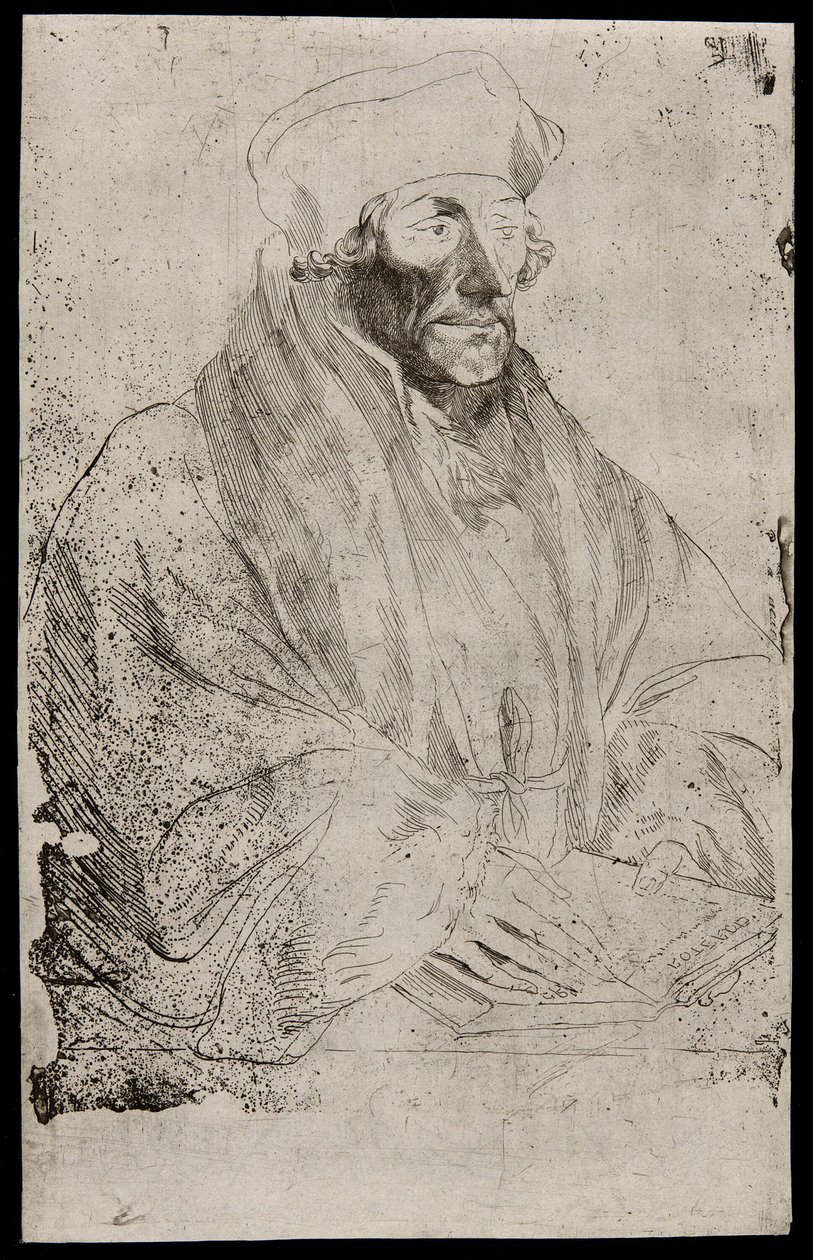 Desiderius Erasmus autorstwa Anthony van Dyck