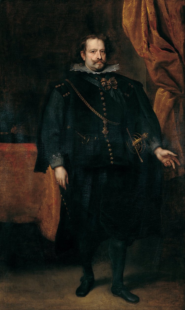 Diego de Mexía, markiz Leganés autorstwa Anthony van Dyck