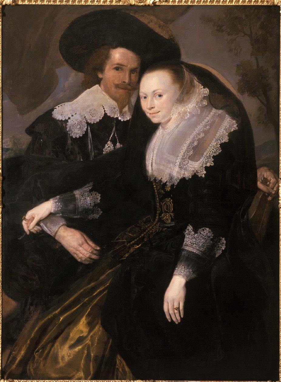 Portret podwójny, ok. 1630 autorstwa Anthony van Dyck