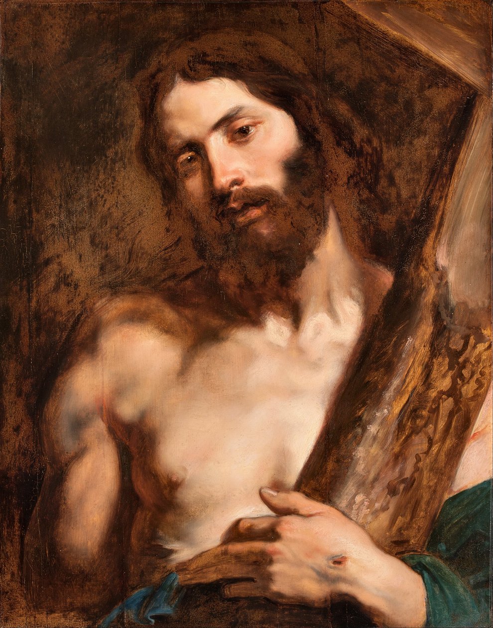 Włoski: cristo portacroce Chrystus niosący krzyż autorstwa Anthony van Dyck