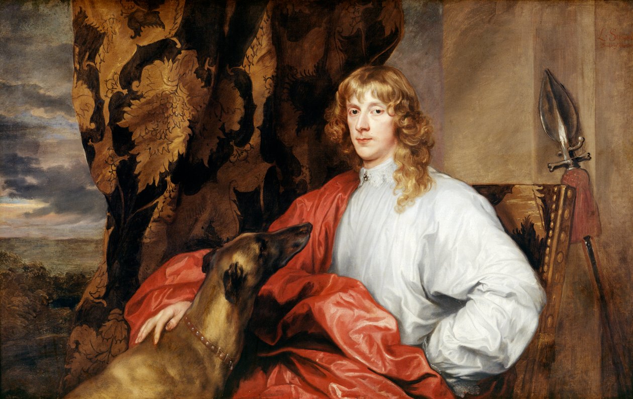 James Stuart, książę Richmond i Lennox, ok. 1636 r. (olej na płótnie) autorstwa Anthony van Dyck