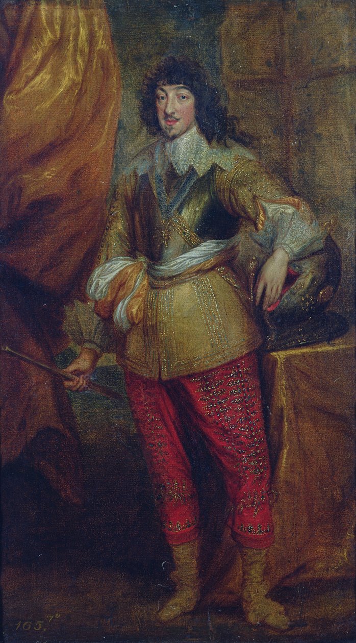Jean Baptiste Gaston, książę Orleanu (1608-60), brat Ludwika XIII autorstwa Anthony van Dyck