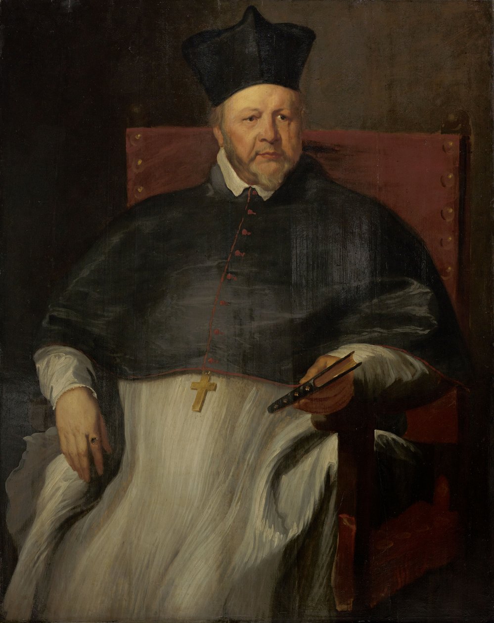 Joannes Malderus, biskup Antwerpii autorstwa Anthony van Dyck