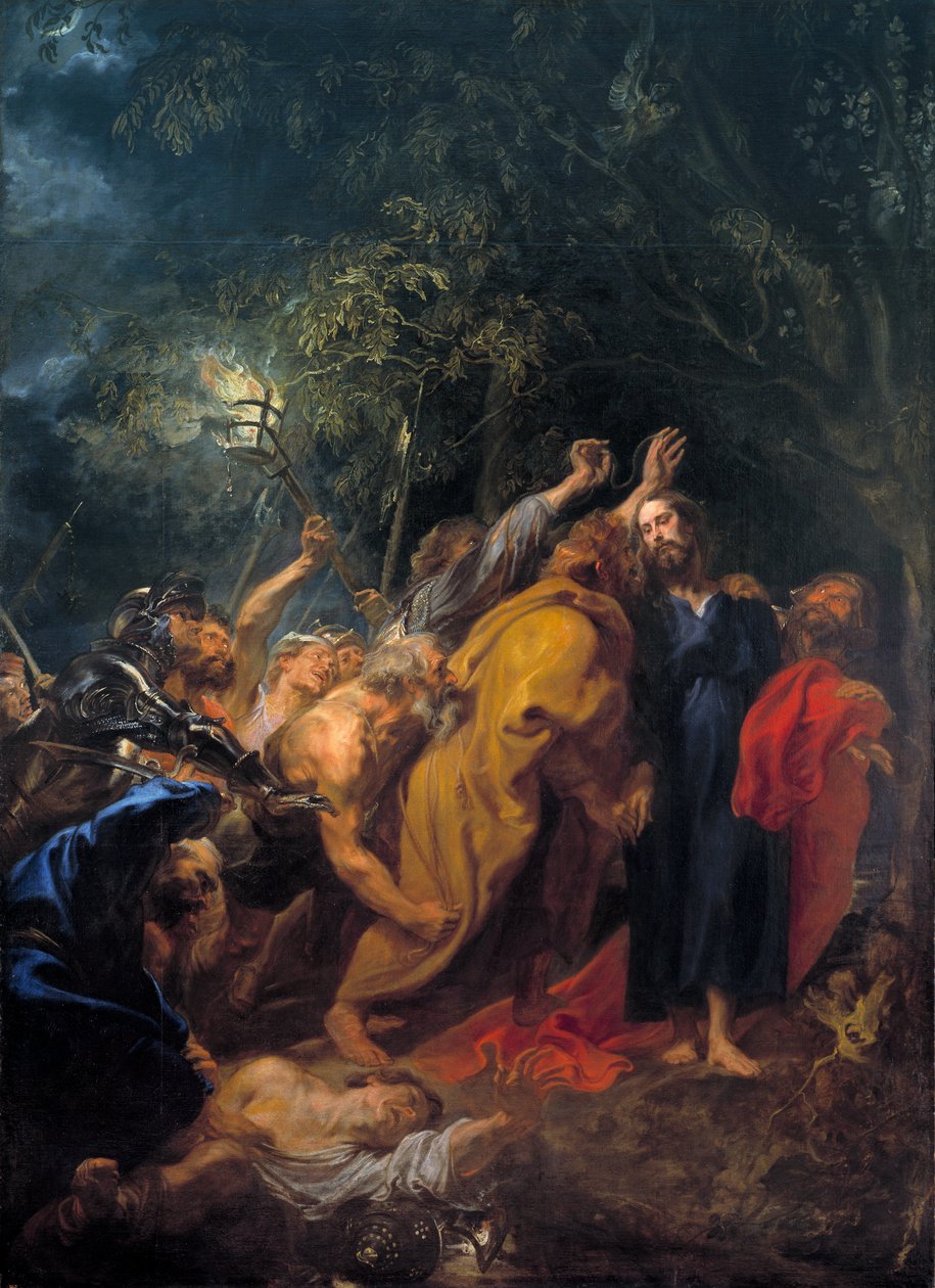 „La capture du christ” (Schwytanie Chrystusa) Peinture d