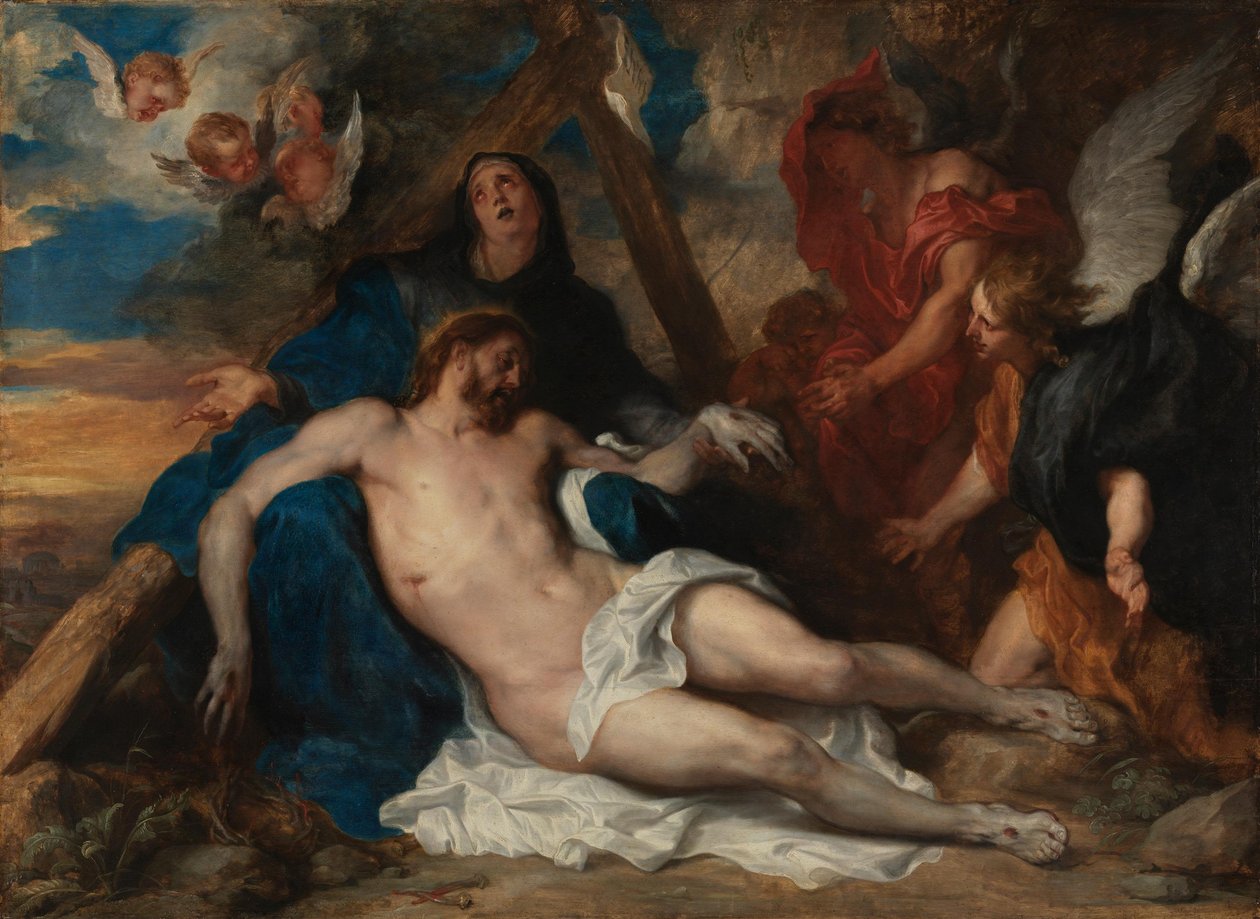Lamentacja Chrystusa autorstwa Anthony van Dyck
