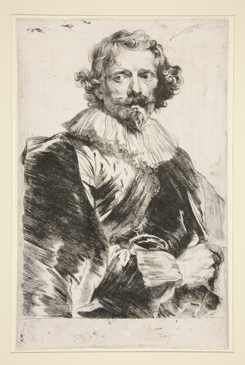 Lucas Vorsterman autorstwa Anthony van Dyck