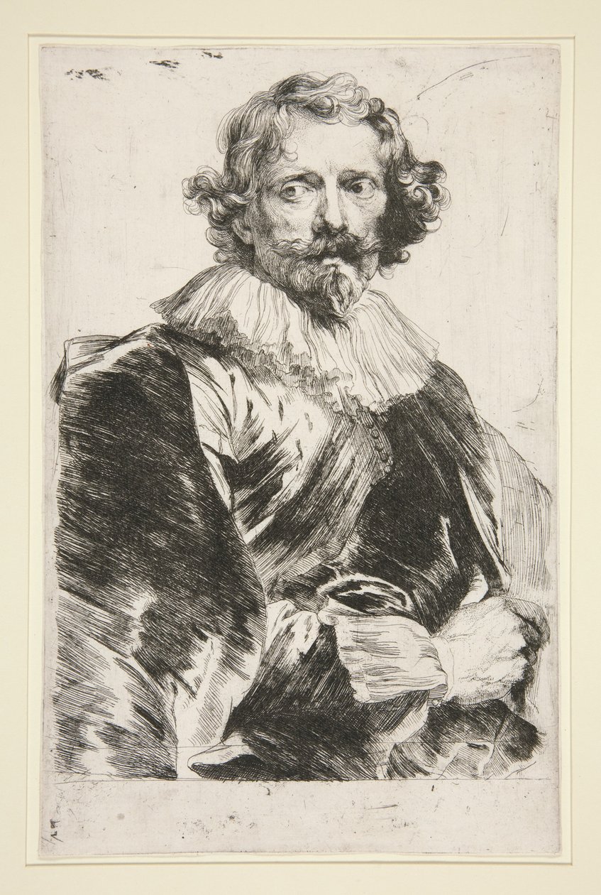 Lucas Vorsterman autorstwa Anthony van Dyck