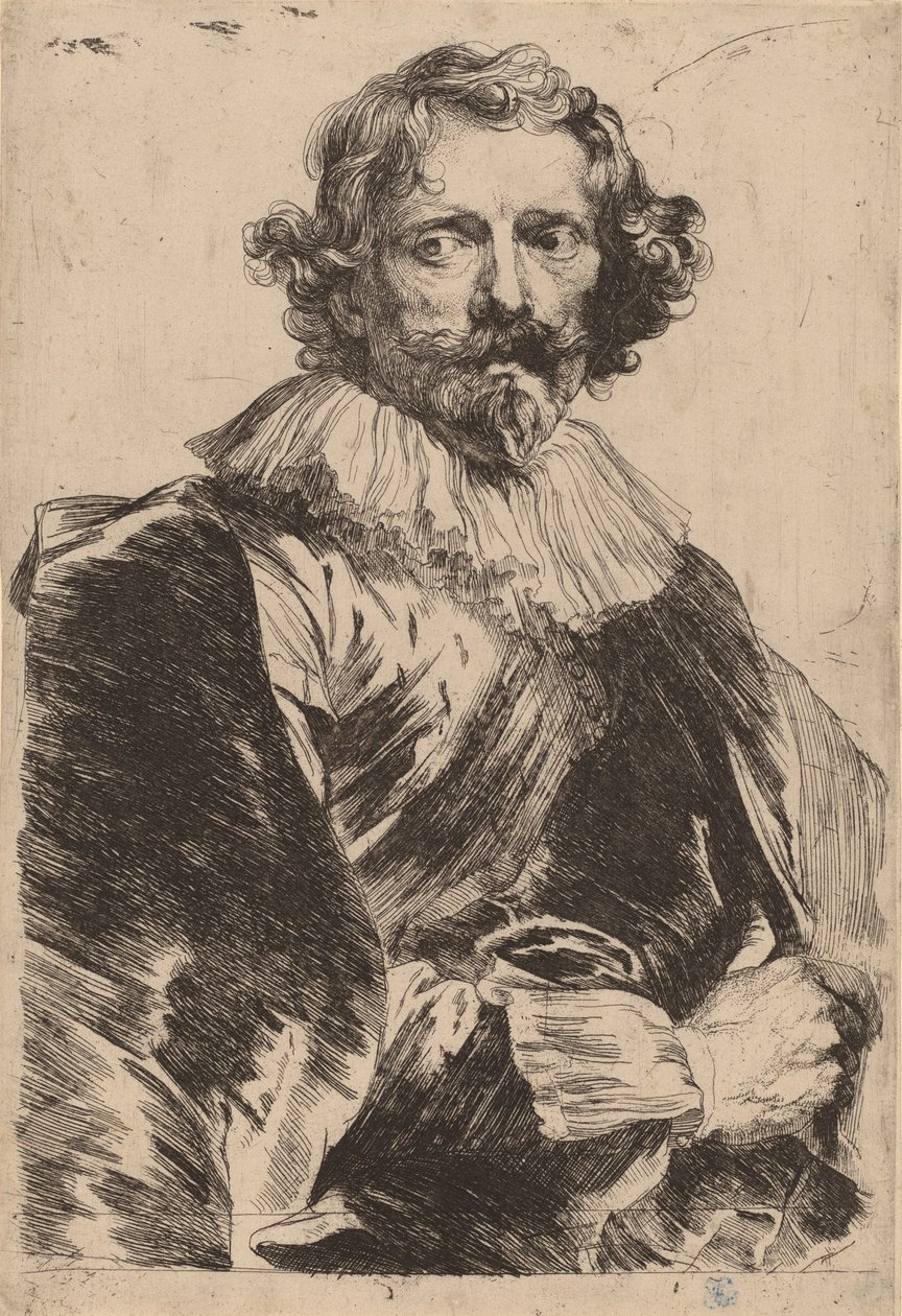 Lucas Vorsterman, prawdopodobnie 16261641. autorstwa Anthony van Dyck
