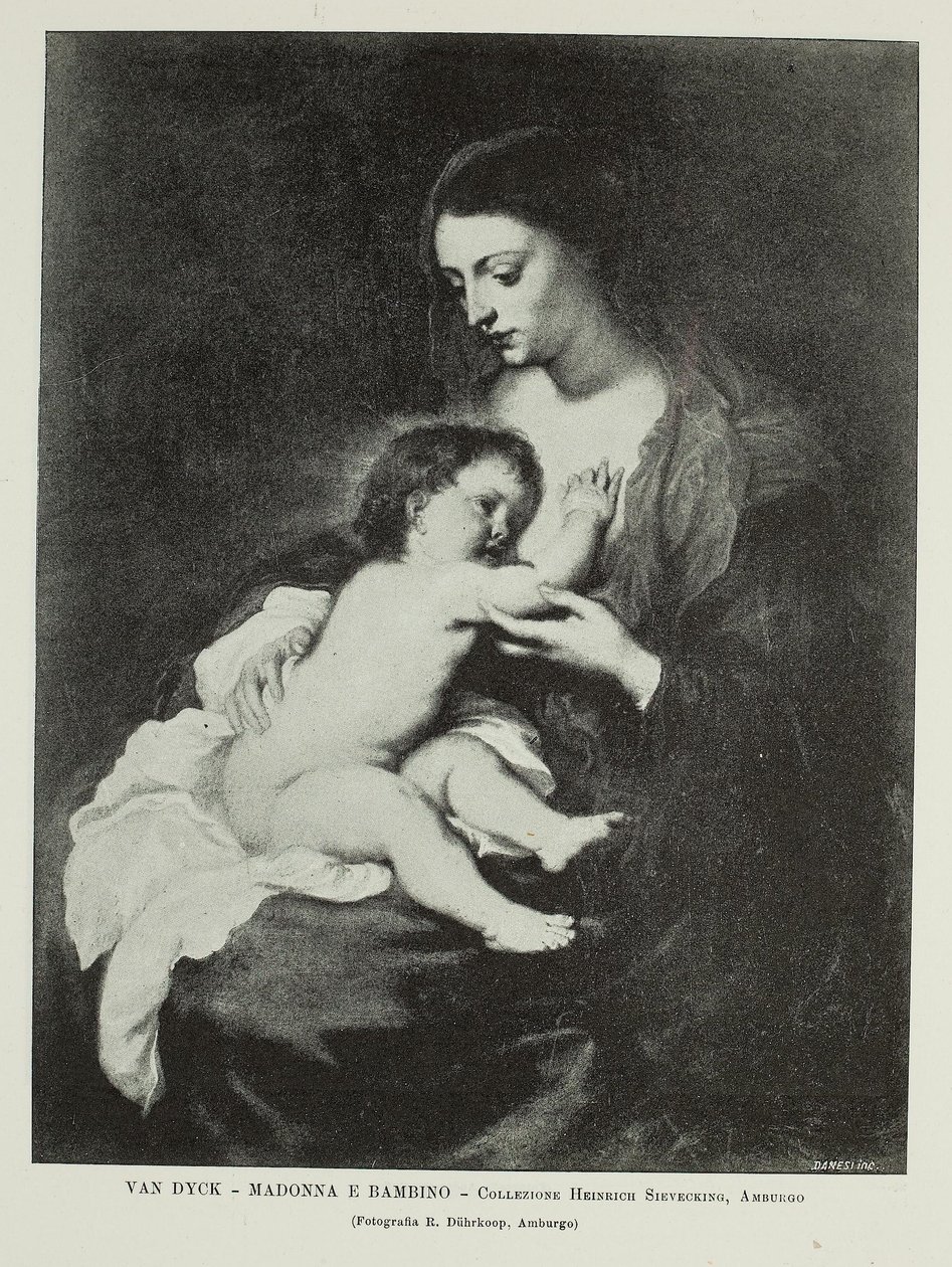 Madonna z Dzieciątkiem autorstwa Anthony van Dyck