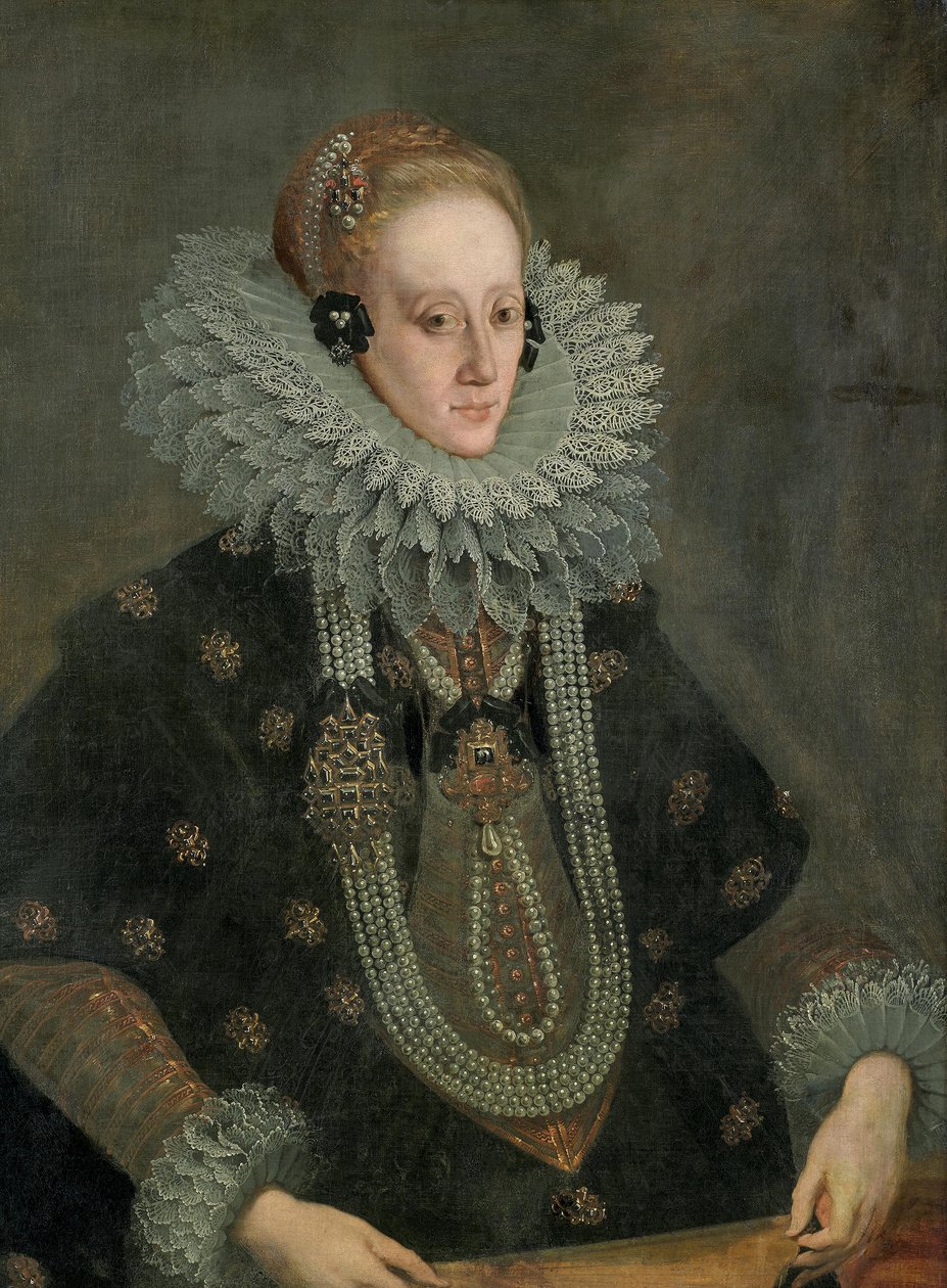 Magdalena, córka Wilhelma V z Bawarii (następca tronu) autorstwa Anthony van Dyck
