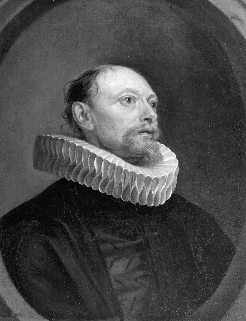 Człowiek z kryzą, XVII wiek. autorstwa Anthony van Dyck
