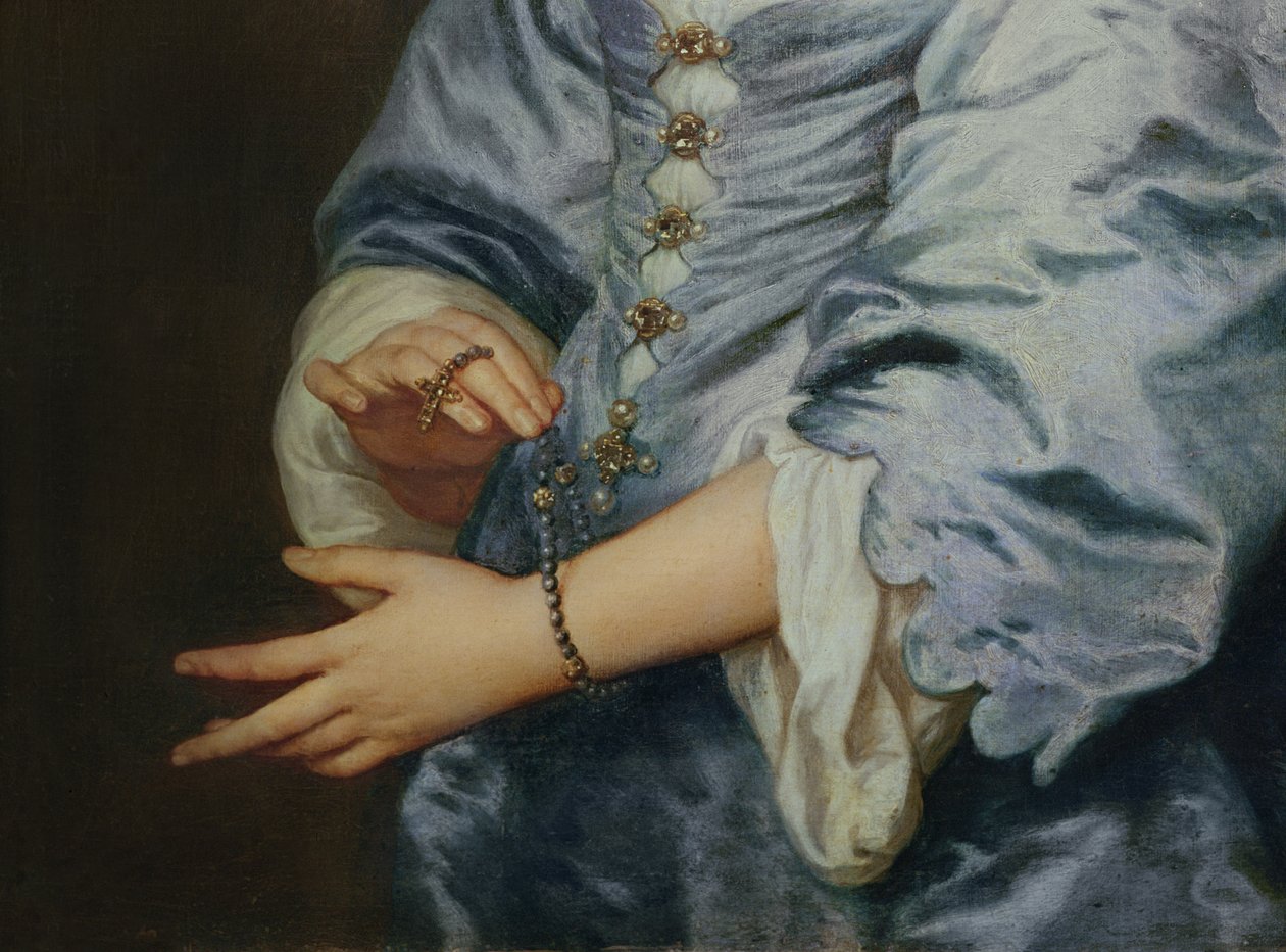 Marie Ruthven, Lady van Dyck, c.1639 autorstwa Anthony van Dyck