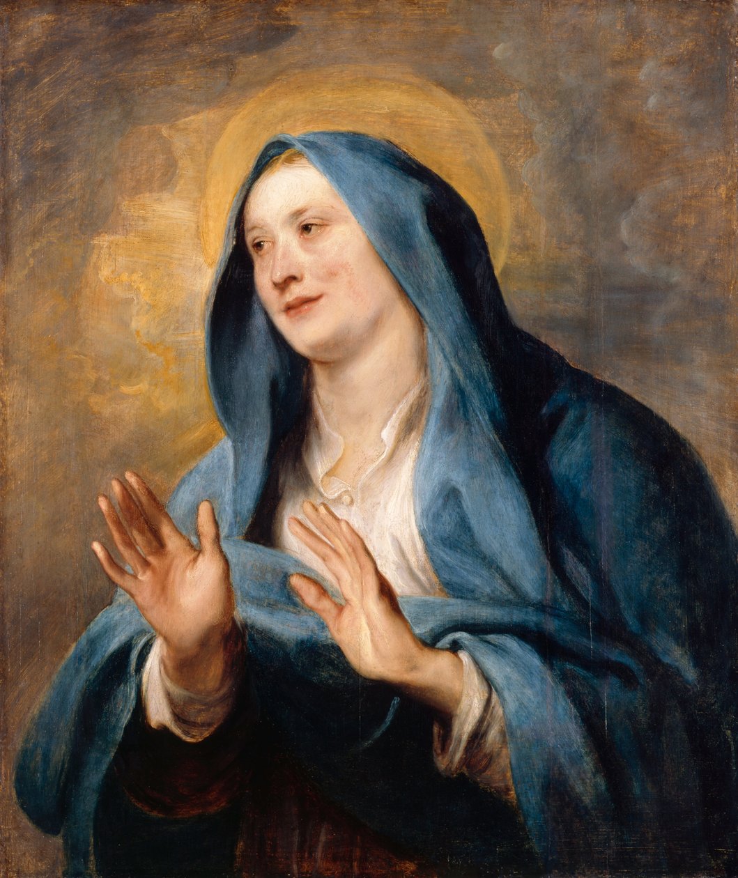 Maryja jako Mater Dei autorstwa Anthony van Dyck