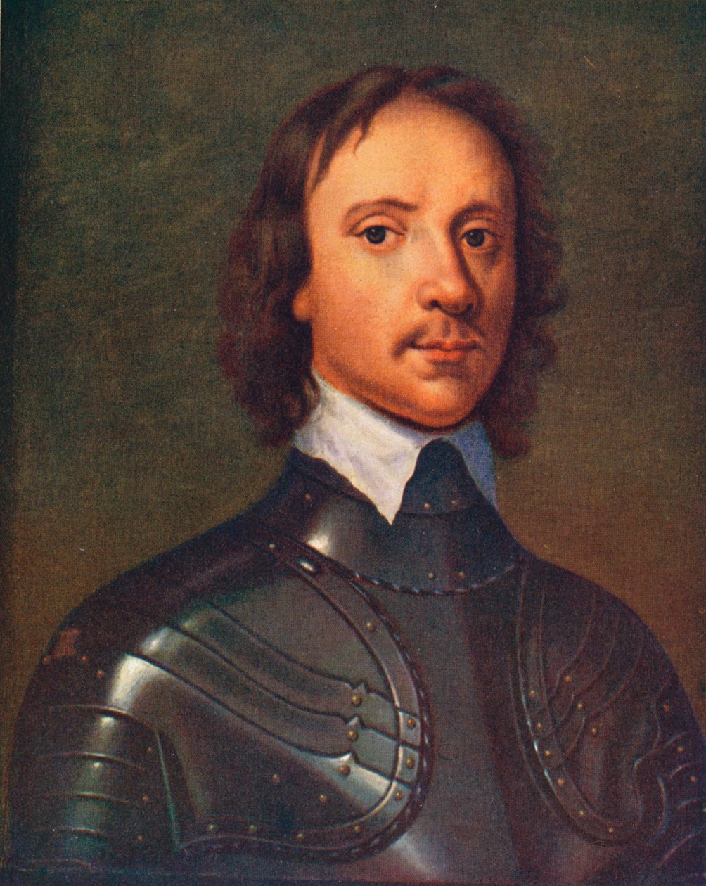 Oliver Cromwell, 1599-1658 angielski przywódca wojskowy i polityk, 1906 autorstwa Anthony van Dyck