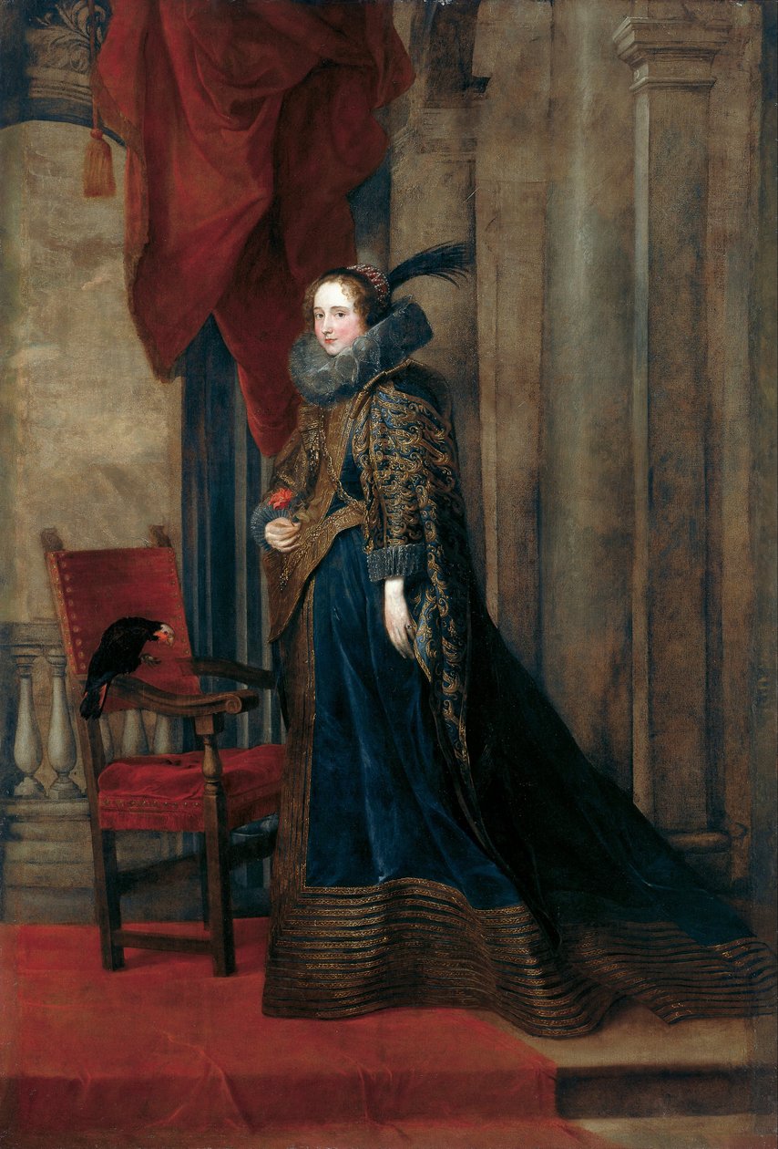 Paolina Adorno Brignole-Sale autorstwa Anthony van Dyck