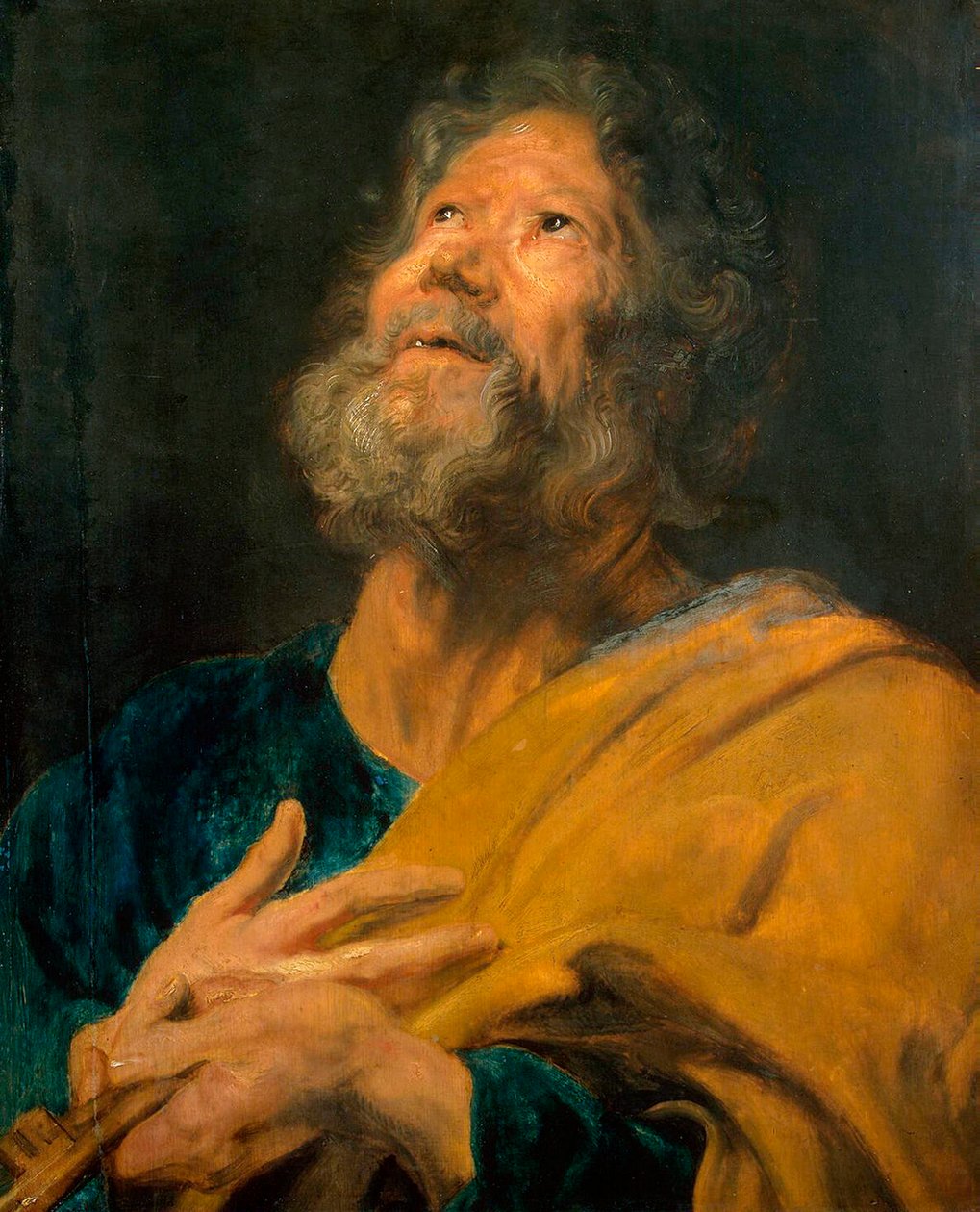 Piotr Apostoł, 1617-1618. autorstwa Anthony van Dyck
