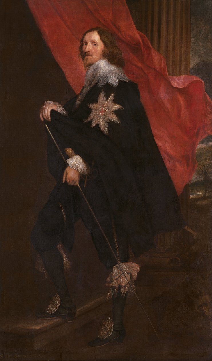 Filip, 4. hrabia Pembroke (1548-1650) autorstwa Anthony van Dyck