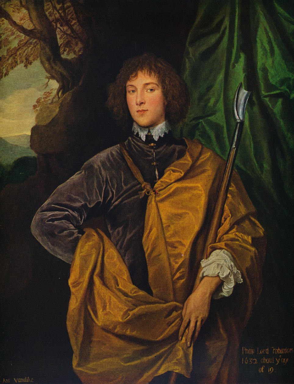 Filip, Lord Wharton, 1632 r autorstwa Anthony van Dyck